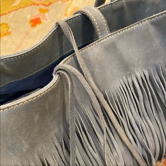 *Vintage* Miu Miu Suede Fringe Bag - Picture 7 of 7